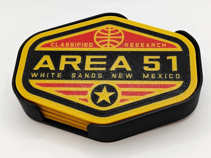 Area 51 - White Sands New Mexico Coasters