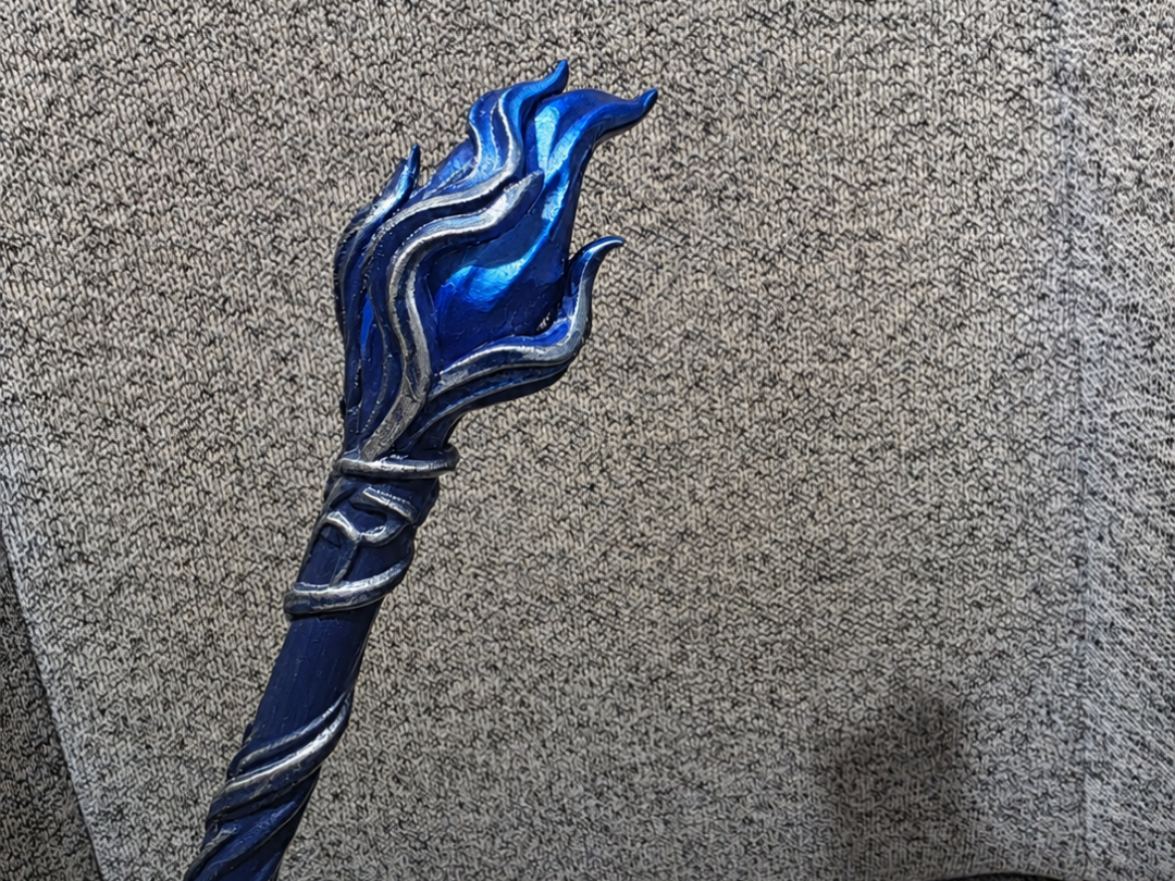 Fire magic wand 3D model