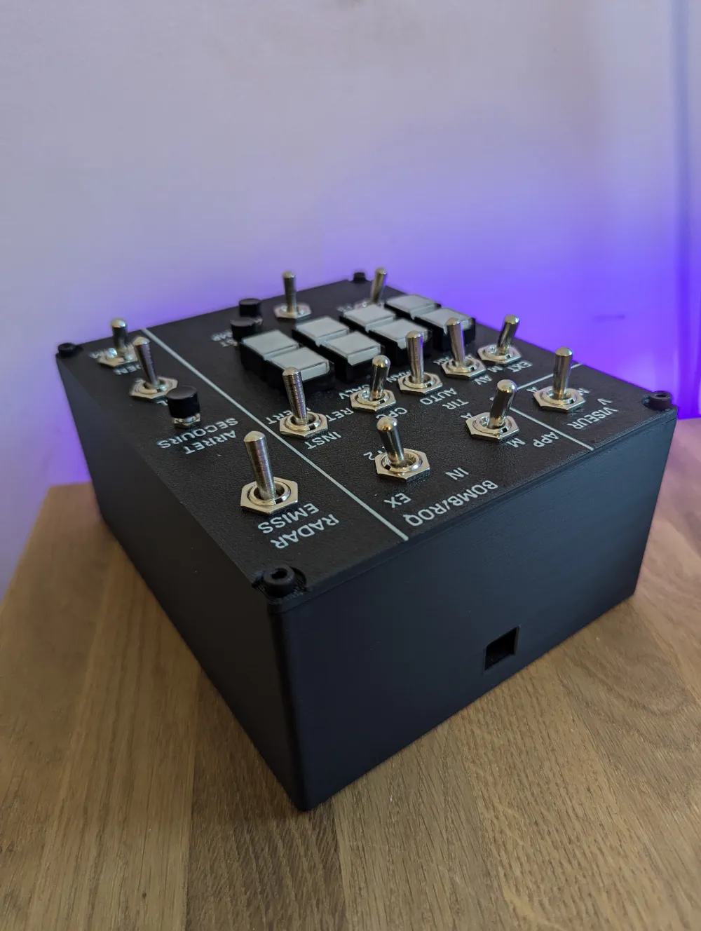 Mirage F1 CE Weapons Panel Button Box by captain345MakerWorld: Download ...