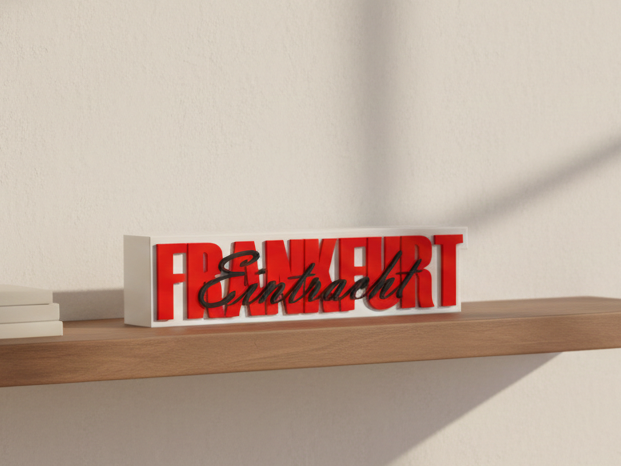 Schriftzug Eintracht Frankfurt
