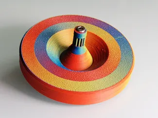 Ultra Long-Spinning Top with Starter - 8 Minutes +