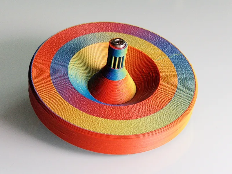 Ultra Long-Spinning Top with Starter - 8 Minutes +