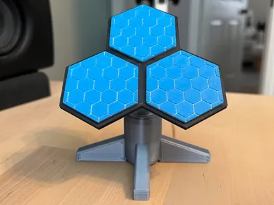 Hex Array Solar Panel Sci-fi Terrain