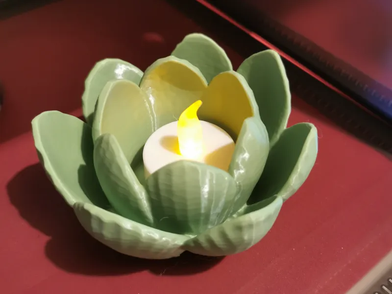 Lotusblüte für Kerzen 