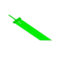 Marque-page épée Buster Sword (Final Fantasy VII) — photo 5