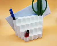 Organiseur de bureau alvéolé avec fente à courrier — photo 1