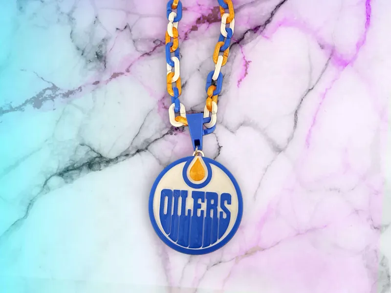 Edmonton Oilers Fan Medallion