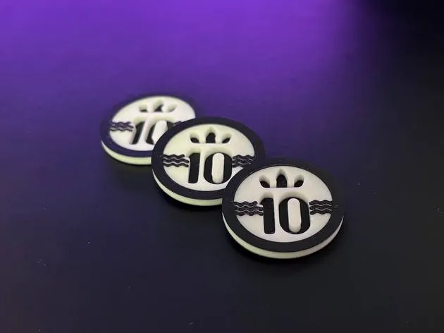 Shopping cart coin 10 CZK