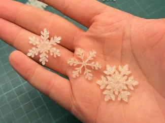 Kar Taneleri Peri LED  / Snowflakes Fairy LED