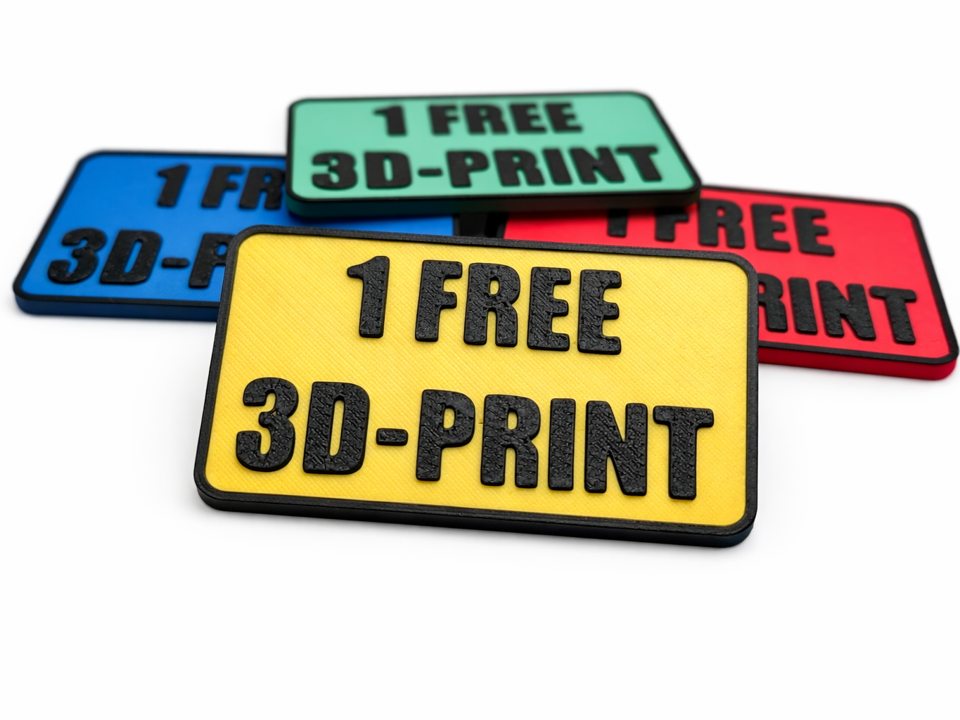 1 Free 3D-Print Ticket (can be used as a gift)