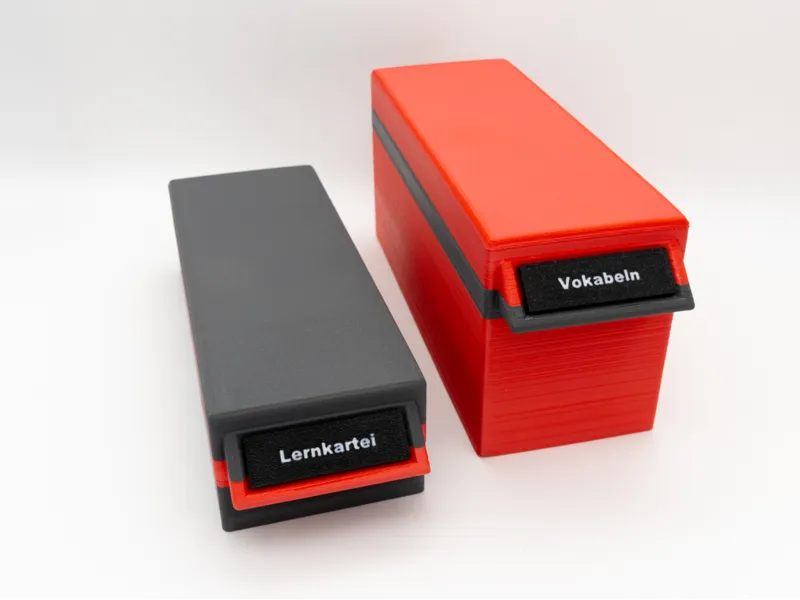 Lernkarteikasten, Lernbox, Karteikartenbox, lernen
