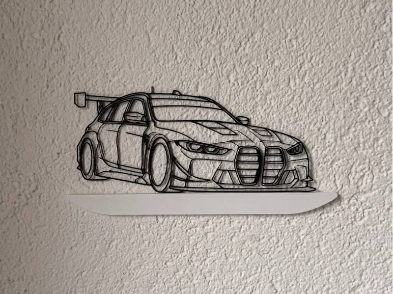 BMW M3 Touring GT3 wallart
