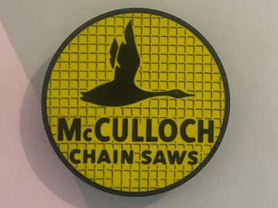 McCulloch Chainsaw lightbox