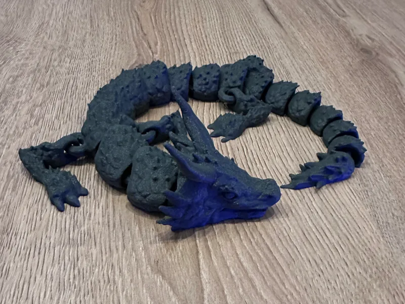 Print-in-Place Flexi Lava Dragon