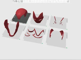 MK85 Mask Separate plates