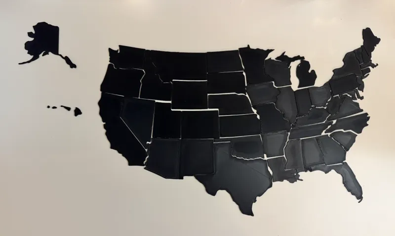 US States Map