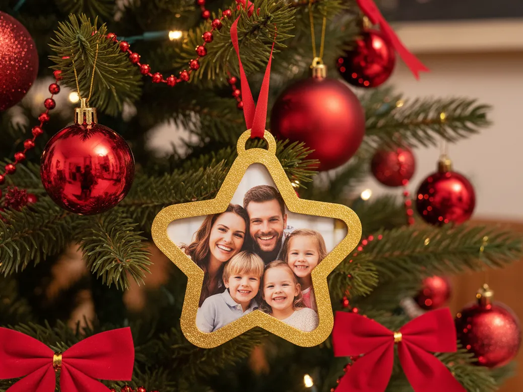 Open Frame Touch Panel Star-Shaped Photo Frame Ornament Snap-Fit - Free 3D Print Model ...