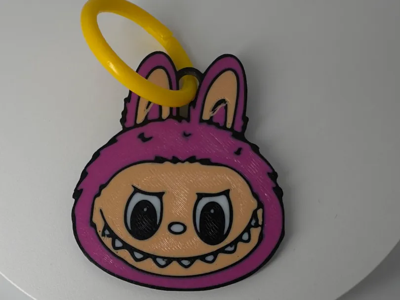 LABUBU Keychain - Free 3D Print Model - MakerWorld