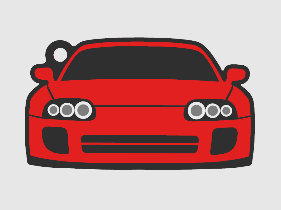 Toyota Supra A80 mk4 keychain