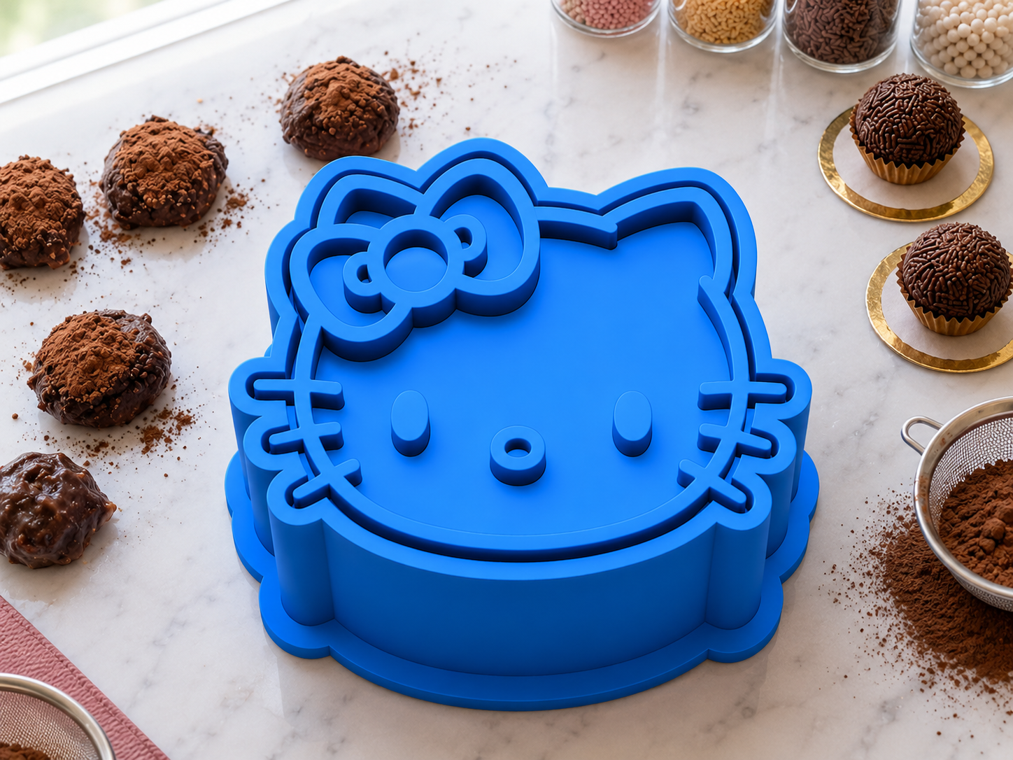 Ejetor de Brigadeiro (Hello Kitty)