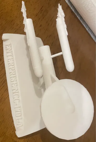 Enterprise with stand