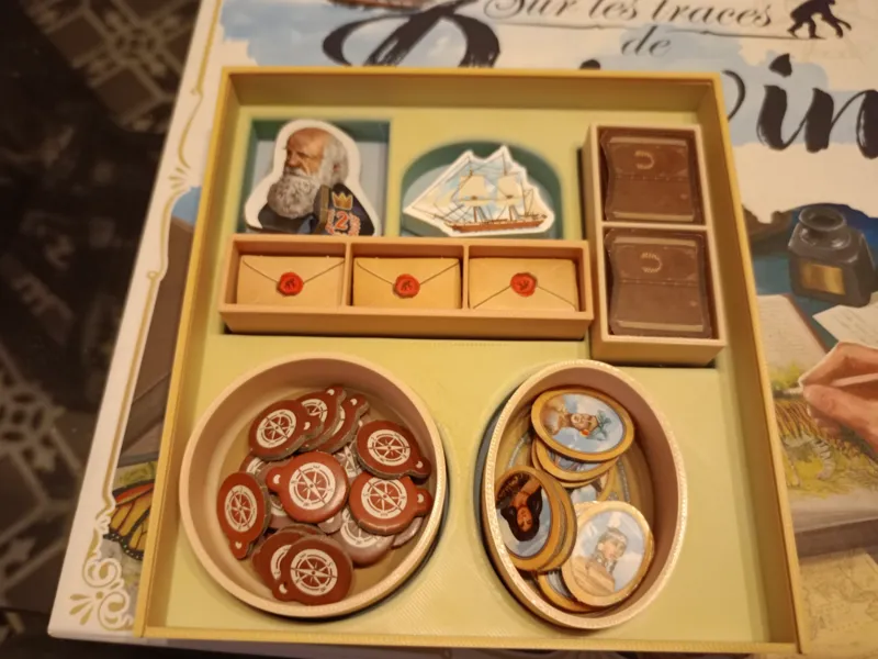 Sur les traces de Darwin avec ext. Correspondance