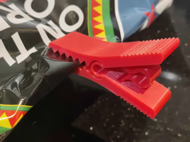 Ultra Durable 3D Printed Clip view 2