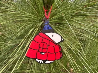 Puffy Snoopy Ornament - No AMS