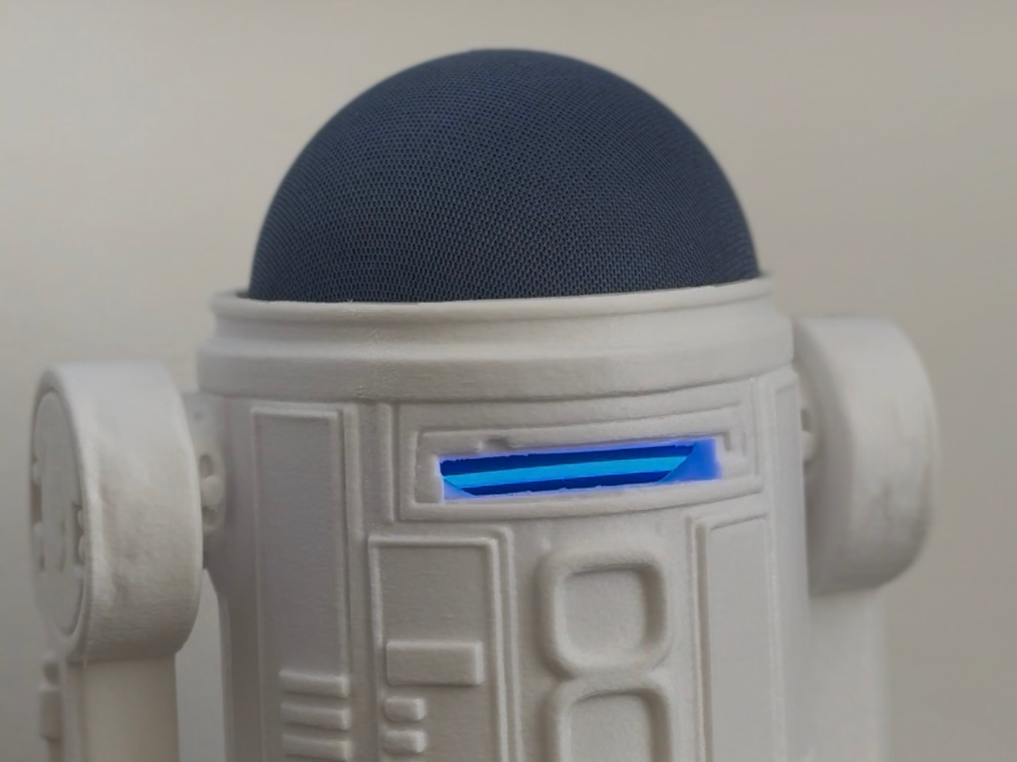 Base para Alexa Echo Dot R2D2 Starwars