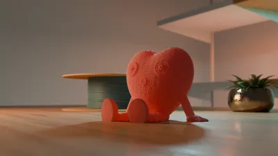 Knit Heart by theStonefox MakerWorld: Download Free 3D Models