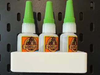 Ikea Skadis Gorilla Glue holder