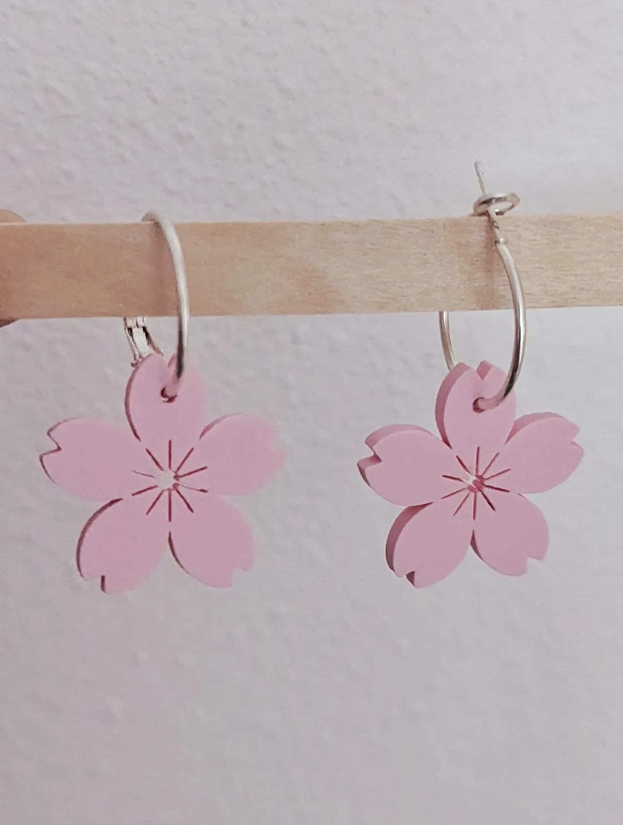 Sakura Cherry Blossom Earring/Keychain view 2