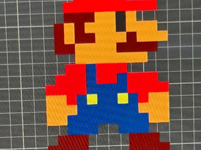 Mario keychain 
