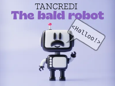 Tancredi the Bald robot 