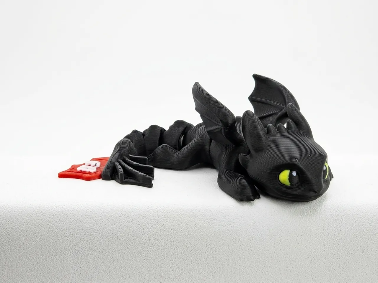 mini flexi Toothless Pocket Dragon view 2