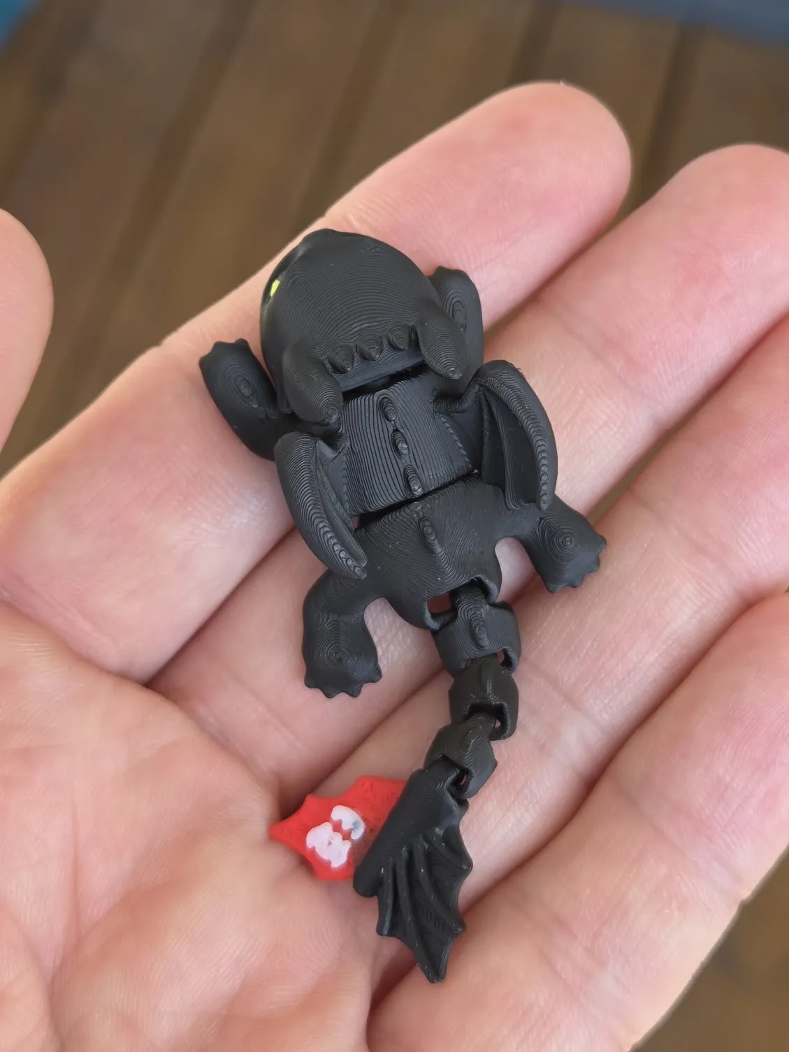 mini flexi Toothless Pocket Dragon view 4
