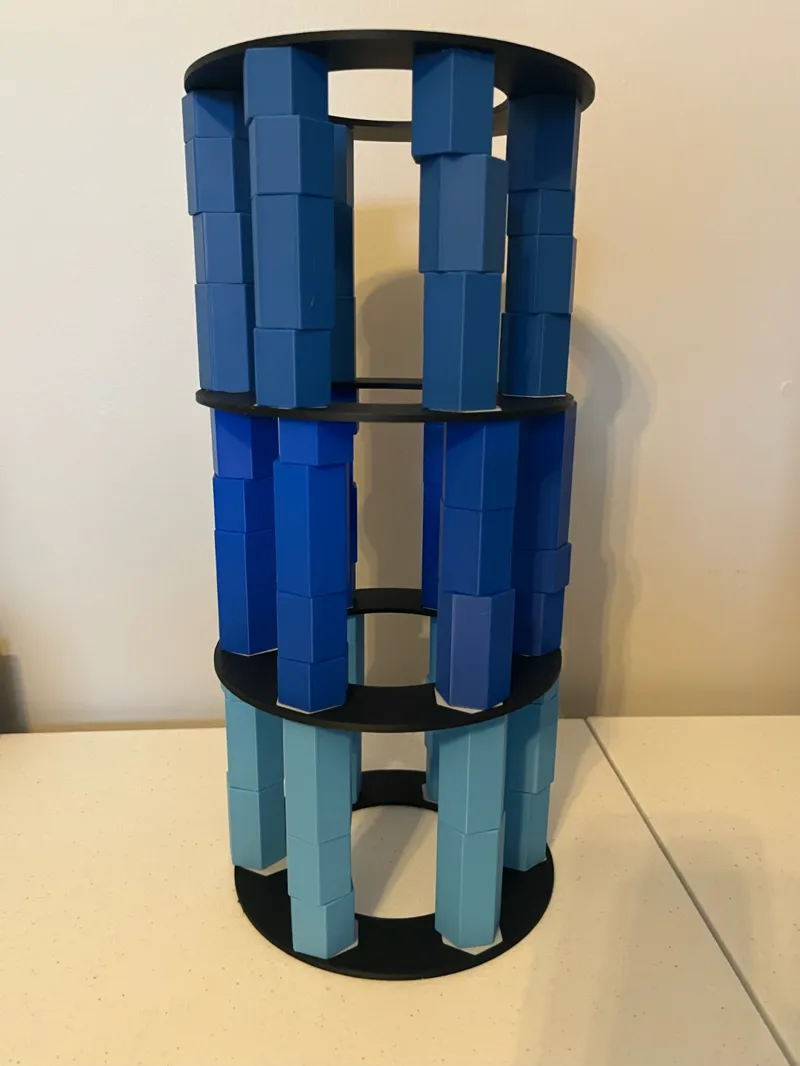 3 Tier Tower Puzzle from Survivor