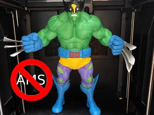 HULK AND WOLVERINE FUSION NO AMS (WOLVERHULK)