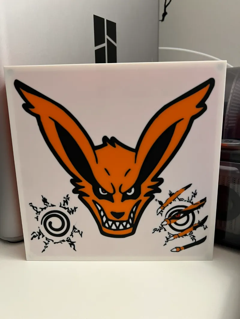 Naruto Kurama Lightbox magnetic