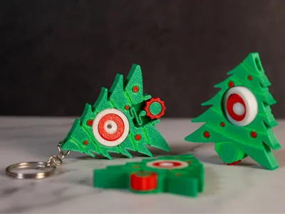 Christmas Tree Click & Gyro Fidget