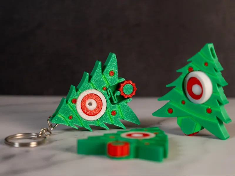 Christmas Tree Click & Gyro Fidget