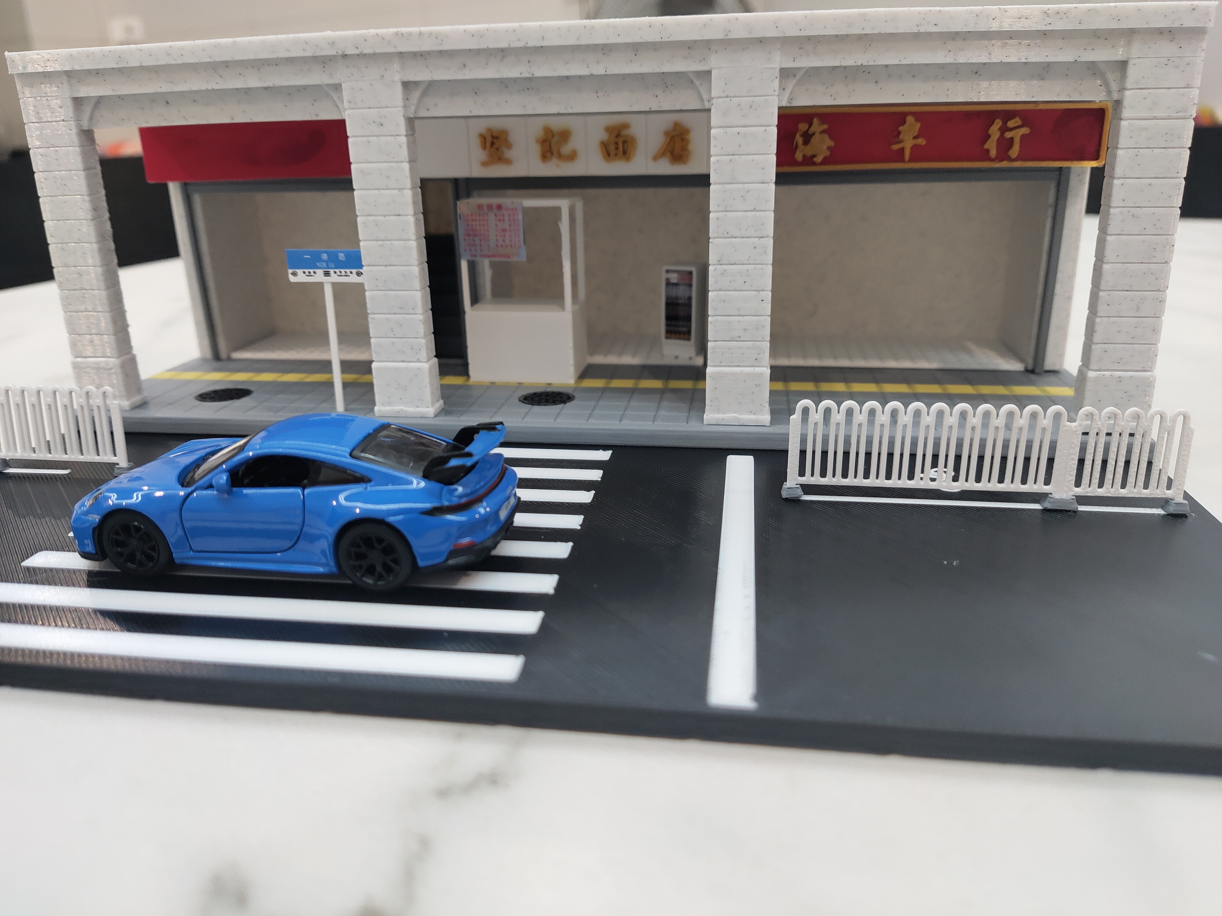 Miniatura 6 do modelo 3D 1：64微缩模型广州一德路骑楼