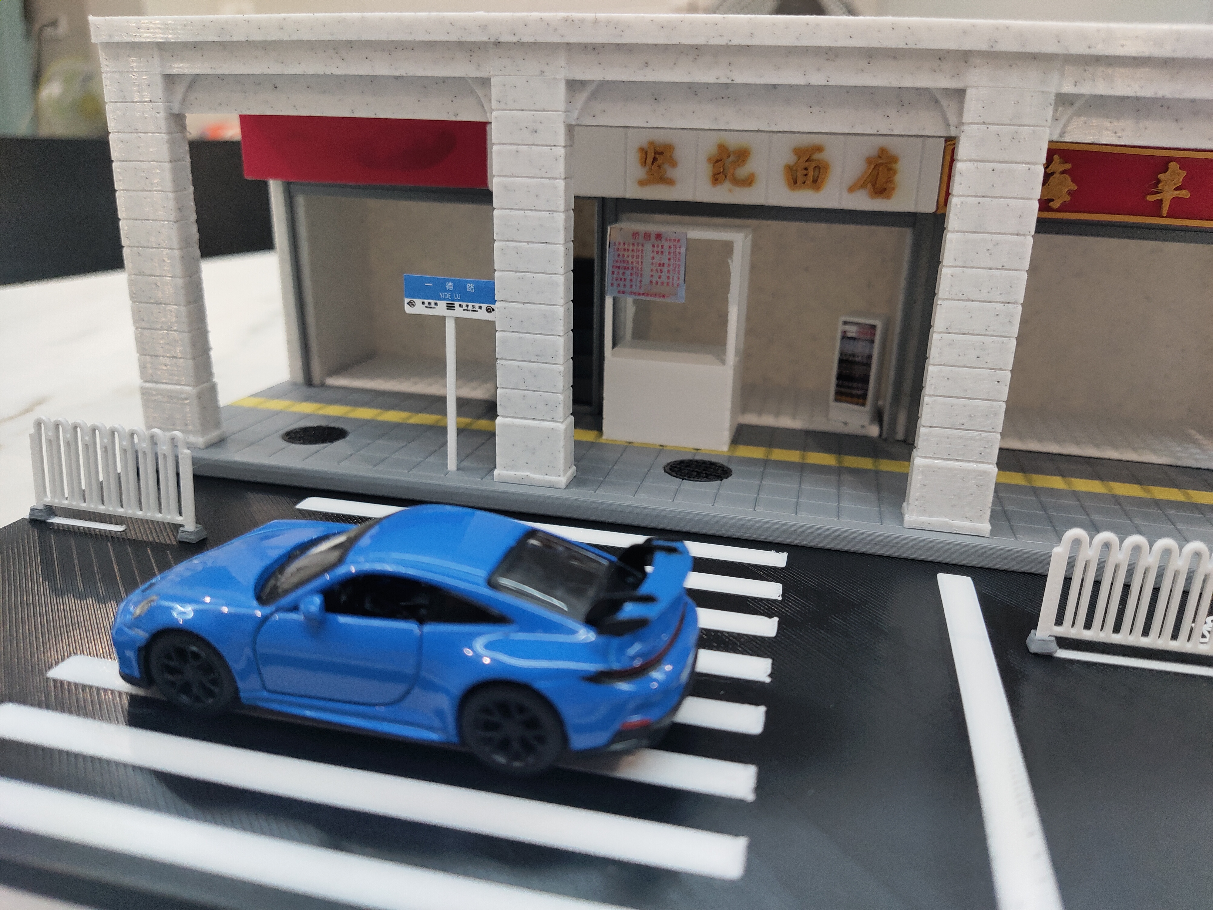 Miniatura 7 do modelo 3D 1：64微缩模型广州一德路骑楼