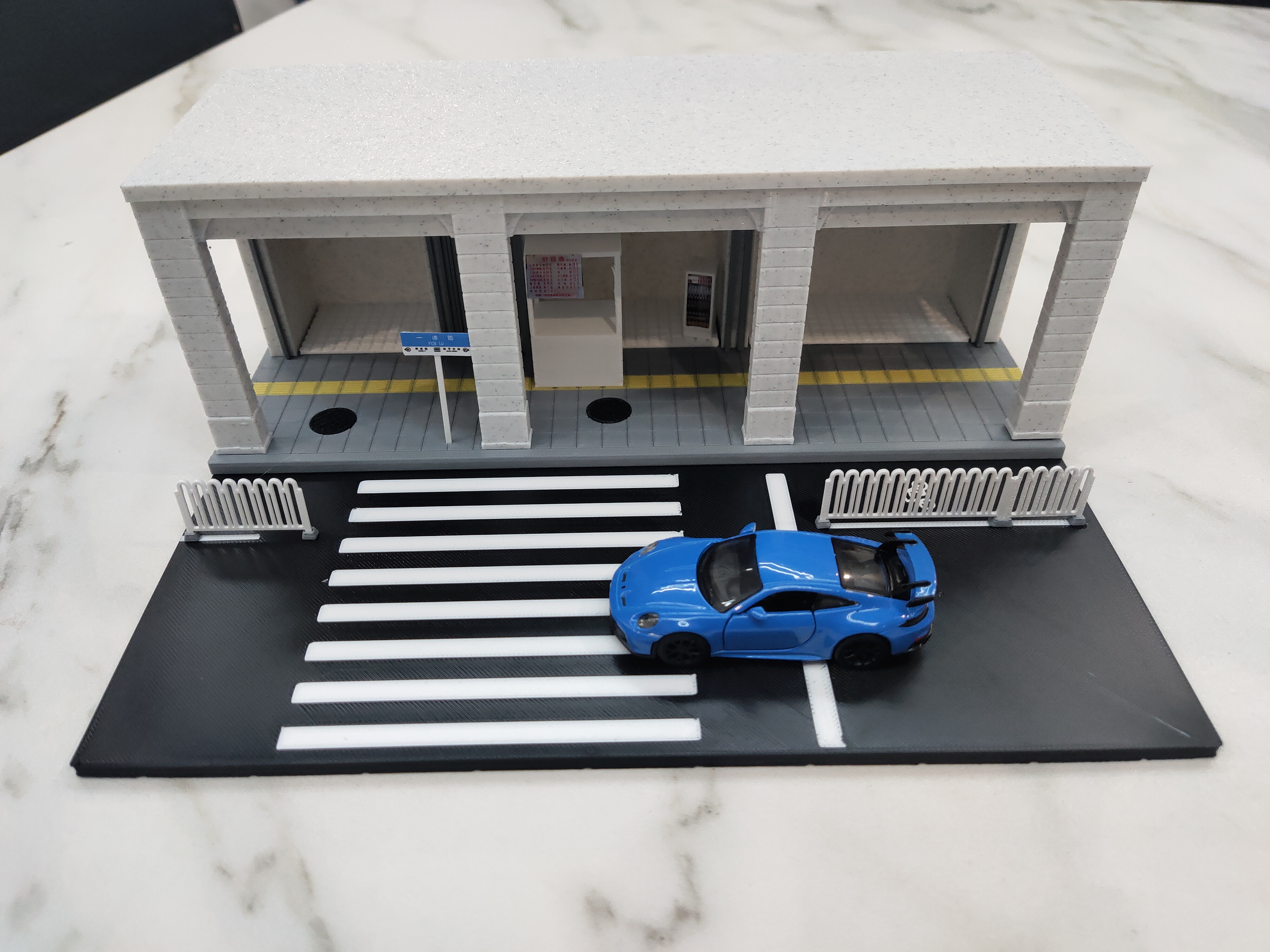 Miniatura 3 do modelo 3D 1：64微缩模型广州一德路骑楼