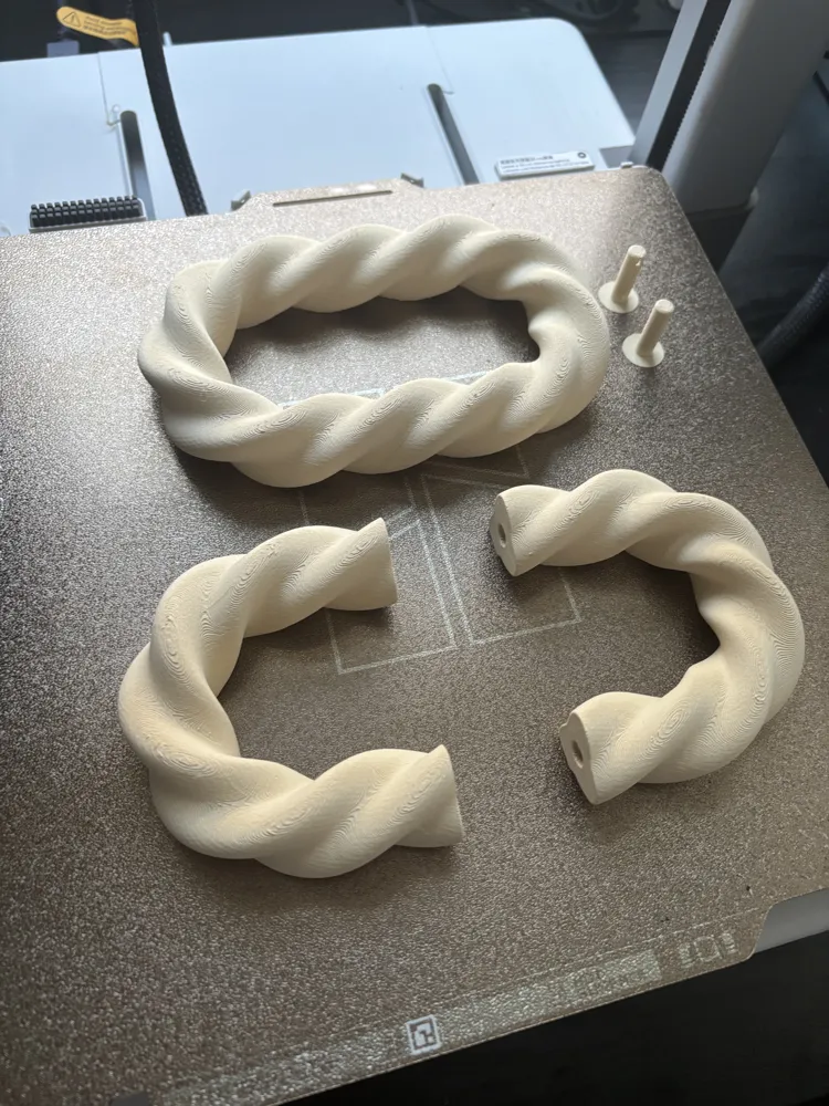 Modern Chain Models Twisted Chain Link Decor | Modern Home Decoration - Free 3D Print Model ...