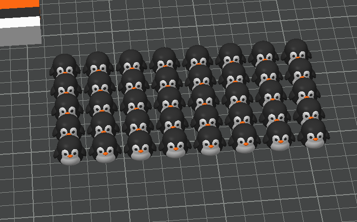 Miniatura 1 do modelo 3D Very Tiny Cute Mini Penguin