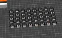 40pcs Variable layers, 3 walls, 15% infill