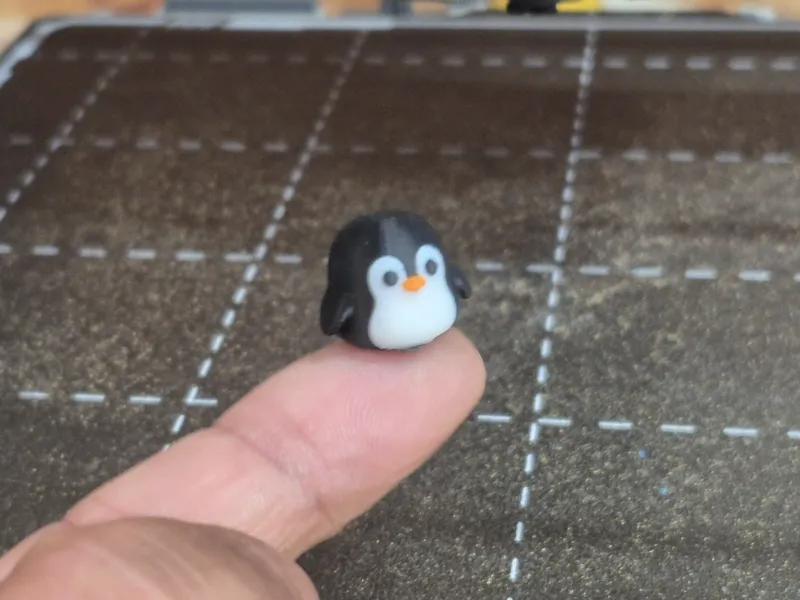 Very Tiny Cute Mini Penguin