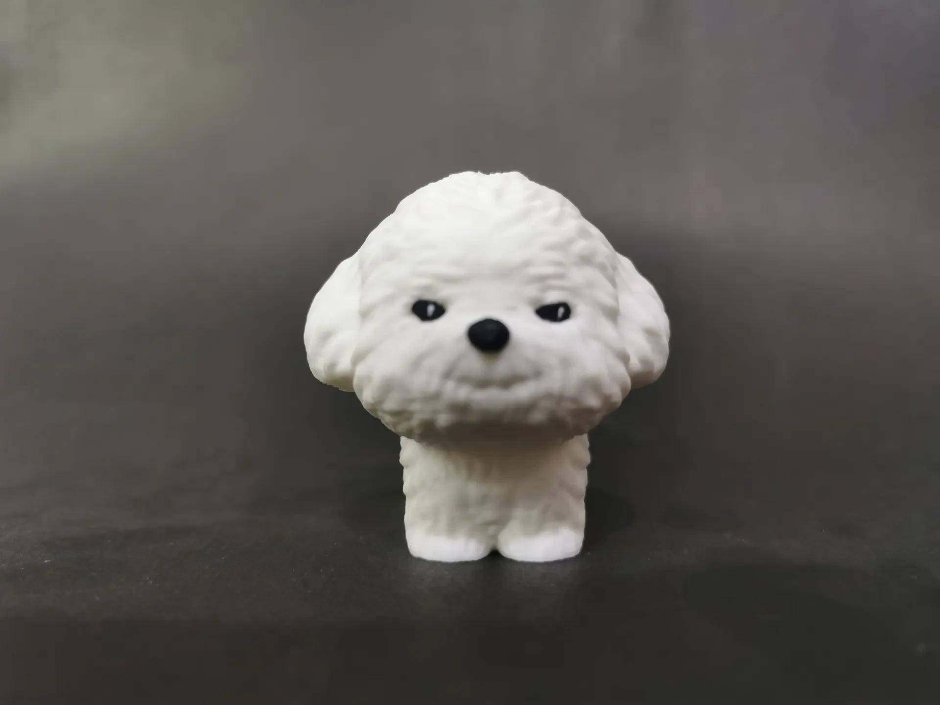 Miniatura 2 do modelo 3D 可爱坏笑比熊迷你小狗