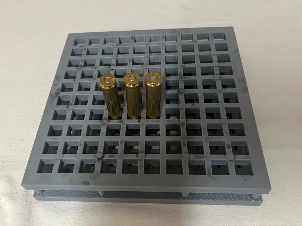 Cartridge Case Drying Rack by Thunderbee99 MakerWorld: Download Free 3D ...